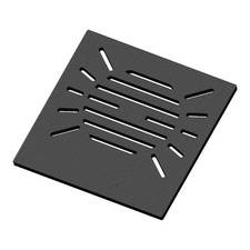 Kaminrost / Ascherost Eckig 295 x 290 x 10 mm passend für Wamsler ** Kaminofen