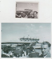 2 Fotografien Dornier Do-X mit