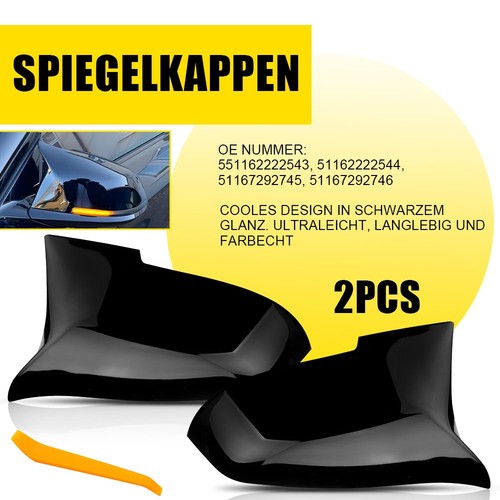 Außenspiegel glänzend - 2x,