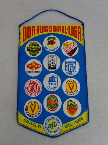 Ddr fußball liga wimpel - ddr,
