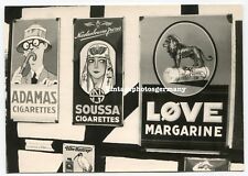 D3405 Foto Reklame Emailleschild Soussa Zigaretten Adamas  Love Werbung