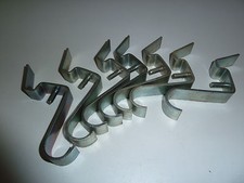 Balkon Blumen Aufhängunen Silber Blumentopf Planzen Topf Eimer Halter