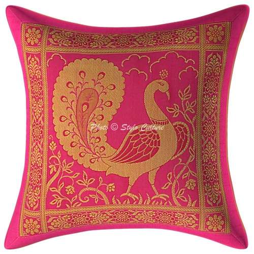 Kissenbezug bohemian pfau - bohemian,