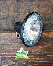 Fahrrad Halogen Scheinwerfer 10Lux Dynamo Lampe Schwarz ohne Schalter 6V 2,4Watt