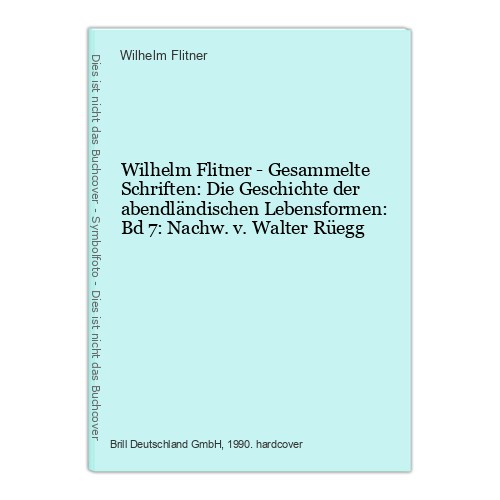 Wilhelm flitner gesammelte - wilhelm,
