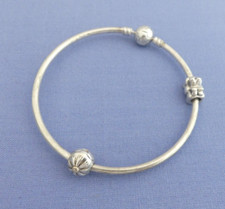 Pandora - Armreif mit 2 Charms - ALE - 925er Silber - Sterling - 21 cm - Armband