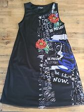 Desigual Kleid Kinder Gr. 158/164 Schwarz