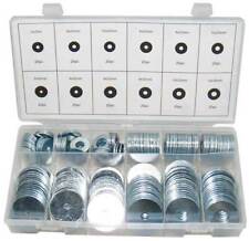 240 x Unterlegscheiben-Set verzinkt M2 M4 M6 M8 M10 M12 Beilagscheiben-Sortiment