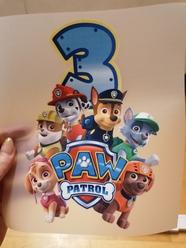 Bügelbild paw patrol hunde - bügelbild,