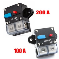 100 -200 A Automatische Sicherung Automat Automatik Schalter Auto KFZ 12V/24V