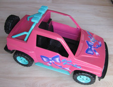 Barbie Auto Jeep Geländewagen Suzuki Vitara 45cm, mit kleinem Fehler -siehe Text
