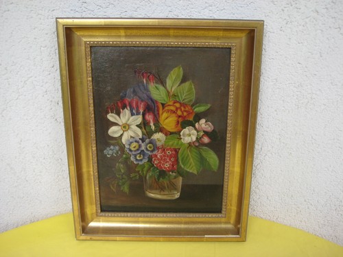ölgemälde blumen stillleben - blumen,