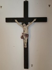 Kruzifix Wandkreuz Holzkreuz