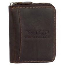 Reißverschluss Herren Leder