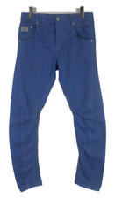 Jack & Jones Core Stan / Anti Fit Herrenjeans W31/L32 Fade Effekt Knopf Blau