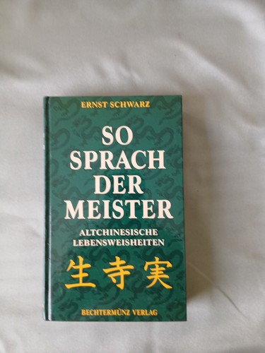 Sprach der meister - sprach,