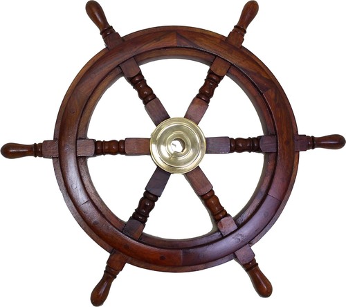 Maritimes schiffssteuerrad aus - schiffssteuerrad,