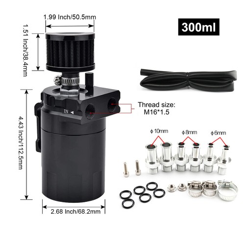 300ml öl catch tank mit - Öl,
