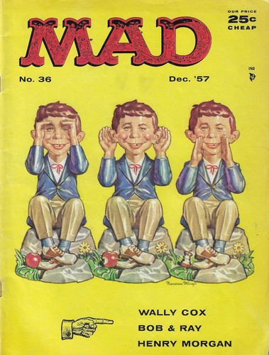 Mad 1957 wallace - mad, /