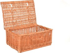 Weidenkorb mit Deckel