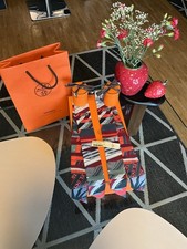 Hermès Paris Twilly 100%  Seide 2 St