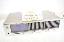 Technics SH-8055 Graphic Equalizer Silber 12 Band/CH Vintage Funktioniert Top