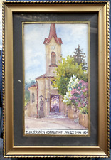 ::AQUARELL KIRCHE TOR PORTAL