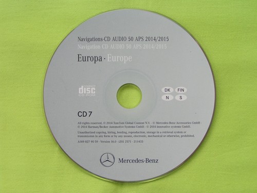 Navigation mercedes benz - cd,
