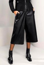 Lederhose Culotte 44 schwarz