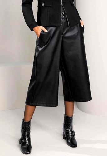Lederhose culotte schwarz - culotte, 44