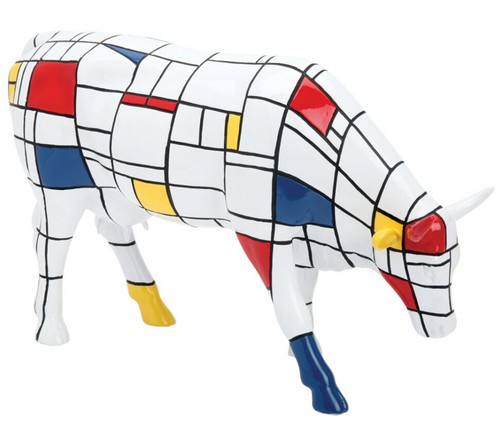 Moondrian cowparade kuh - moondrian,