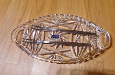 Snackplatte klein mit 2 WMF Cromargan Anlegegabeln Vintage