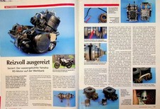 Oldtimer Praxis 2562) Yamaha RD 250 / 350 Motor seziert - ein interessanter Beri