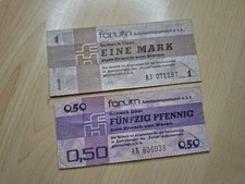 50 Pfennig Und 1 Mark