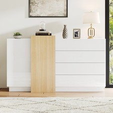 Hochglanz Sideboard mit 4