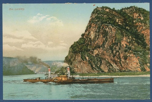 Die loreley raddampfer auf - raddampfer,