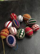 12er Set - Ostereier - Handarbeit