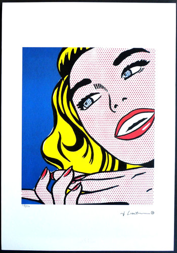 Roy lichtenstein girl 1963 - roy, girl"