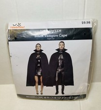New Black Vampire Cape