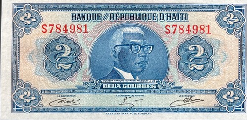 Haiti gourdes 231a - 2, gourdes,