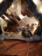 Göbel Weihnachts Krippe Figuren circa 1980