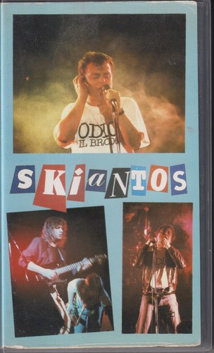 Skiantos rare vhs - skiantos,