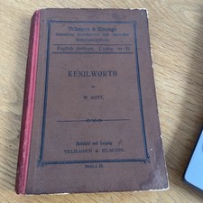 SIR WALTER SCOTT Kenilworth -