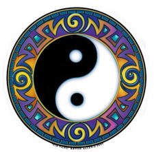 Fensterbild YIN & YANG Fenster