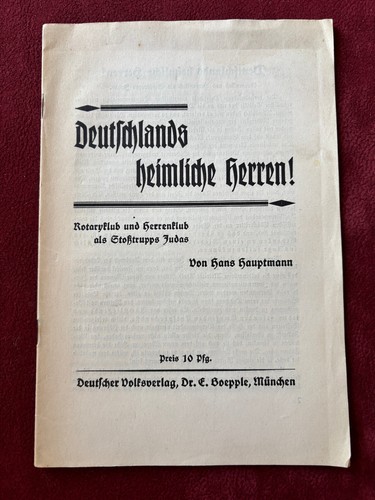 Rarität hans hauptmann - raritÄt!,