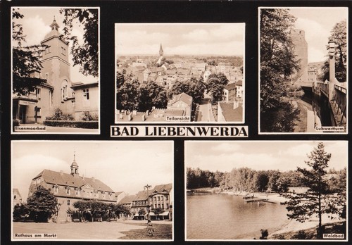 Postkarte bad liebenwerda - -,