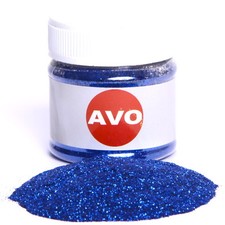 Metal flakes navy blue - metal, 0,2mm