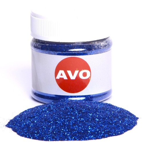 Metal flakes navy blue - metal,