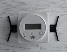 Digitale Einbau-Zeitschaltuhr, Timer, Typ MICROTIME von Diehl / AKO, weiß, neu