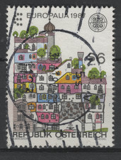 Briefmarke Österreich MiNr. 1876 Hundertwasser-Haus, Wien gestempelt